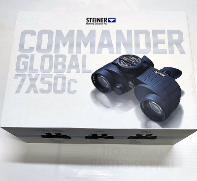 Морской бинокль Steiner Commander Global 7х50 Compass (с компасом) (35750)